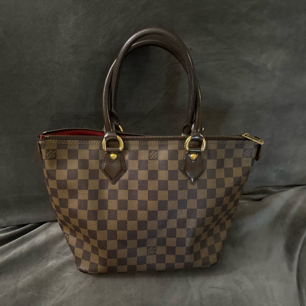 Louis Vuitton Saleya pm in Damier ebenne